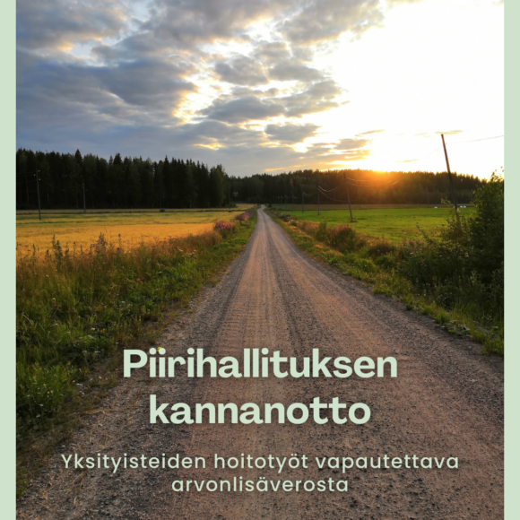 Yksityisteiden hoitotyöt vapautettava arvonlisäverosta