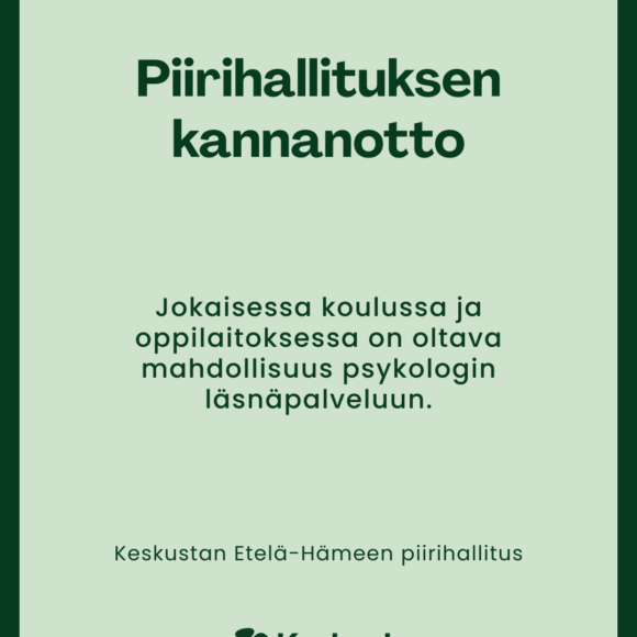 Piirihallituksen kannanotto