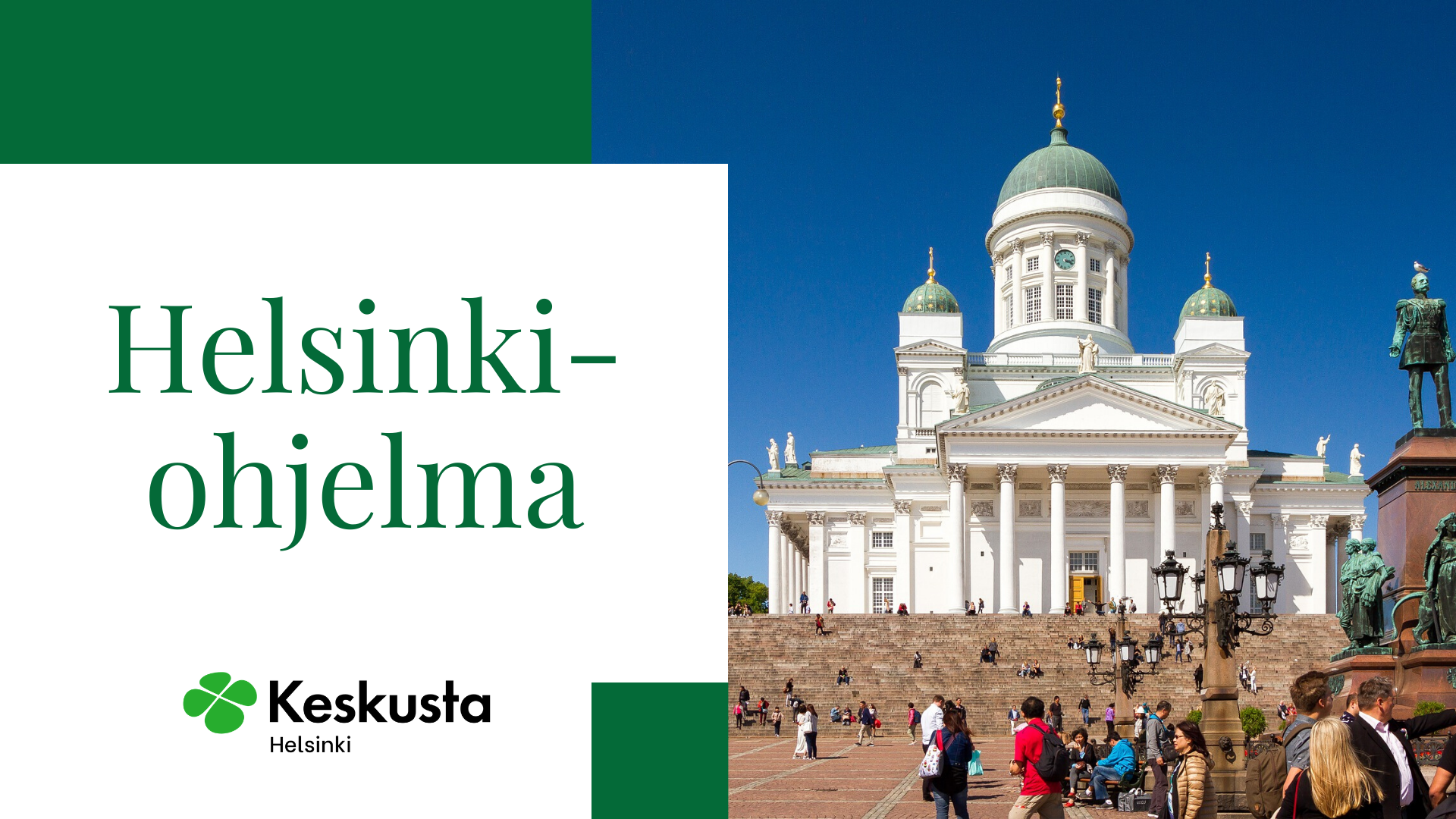 Tutustu Helsingin Keskustan kuntavaaliohjelmaan