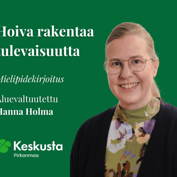 MIELIPIDE: Hoiva rakentaa tulevaisuutta