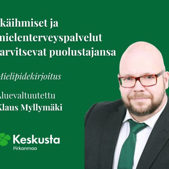 MIELIPIDE: Ikäihmiset ja mielenterveyspalvelut tarvitsevat puolustajansa