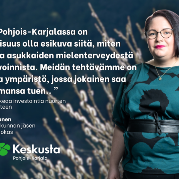 Susanna Turunen: Rohkeaa investointia nuorten mielenterveyteen