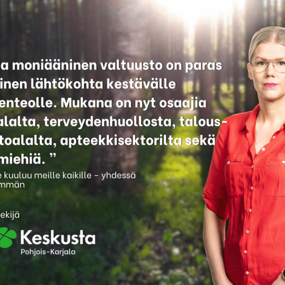 Erika Eronen: Sote kuuluu meille kaikille – yhdessä olemme enemmän