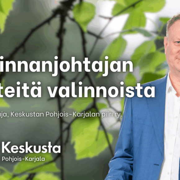 Toiminnanjohtajan mietteitä valinnoista