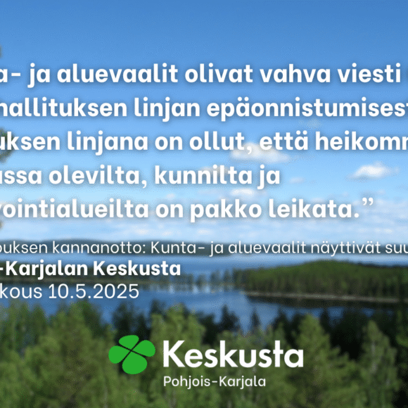 Vuosikokouksen kannanotto: Kunta- ja aluevaalit näyttivät suunnan