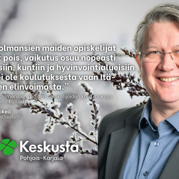 Mikko Heickell: Kolmansien maiden opiskelijoiden kato maksaa Itä-Suomelle kalliisti