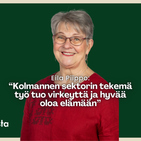 Eila Piippo: Yhdistykset ovat tärkeitä yhteistyökumppaneita kunnille
