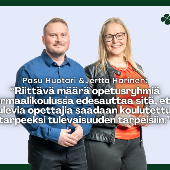Jertta Harinen & Pasi Huotari: Joensuun normaalikoulun toiminta kannattaa turvata