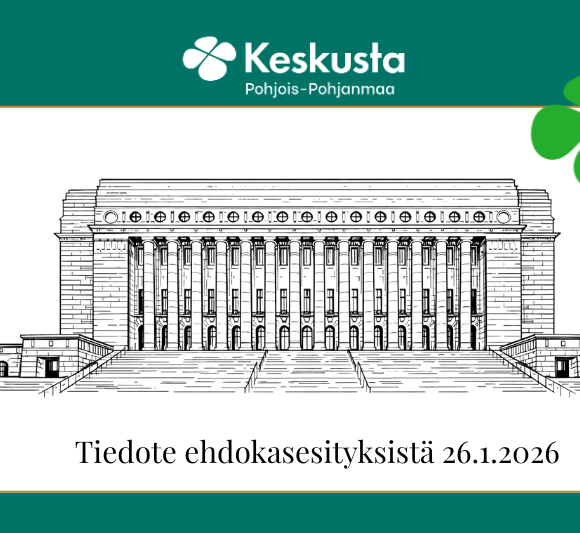 Tiedote ehdokasesityksistä 26.1.2026