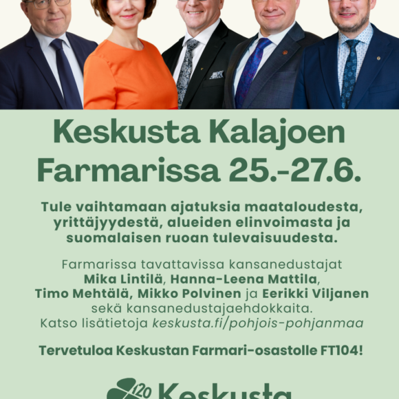 Keskusta Farmarissa Kalajoella 25.-27.6.