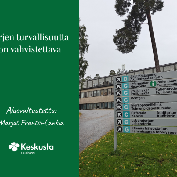 Arjen turvallisuutta on vahvistettava