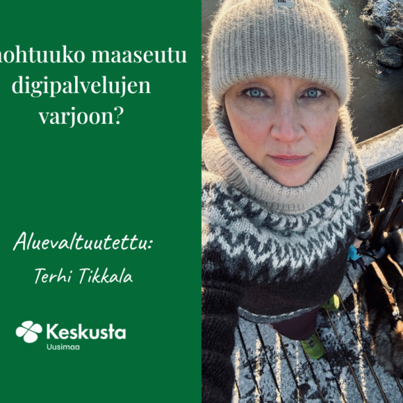 Unohtuuko maaseutu digipalvelujen varjoon?