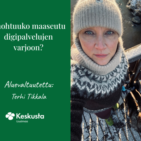 Unohtuuko maaseutu digipalvelujen varjoon?