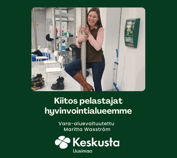 Kiitos pelastajat hyvinvointialueemme