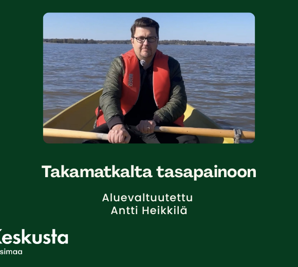 Takamatkalta tasapainoon