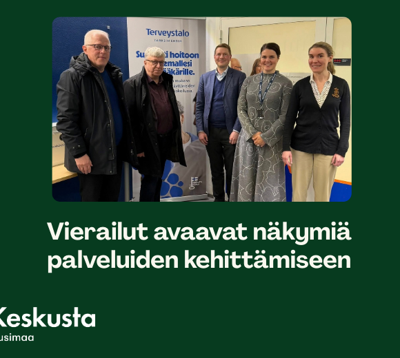 Vierailut avaavat näkymiä palveluiden kehittämiseen