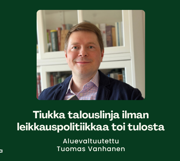 Terve talous mahdollistaa entistä vaikuttavammat palvelut