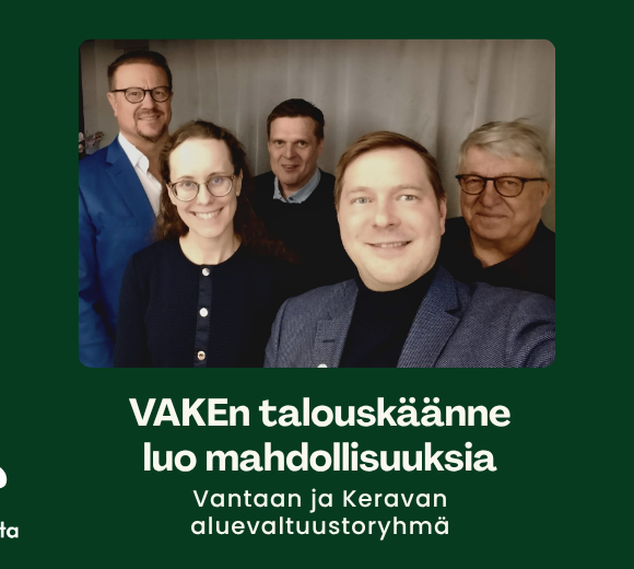 Vastuullinen talous mahdollistaa paremmat palvelut