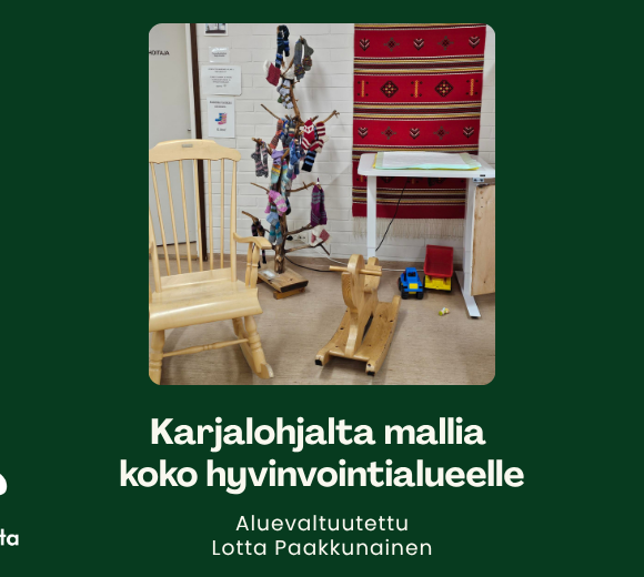 Karjalohjan Terkka on oiva esimerkki siitä, mitä lähipalveluilla ja paikallisella aloitteellisuudella voidaan saada aikaan