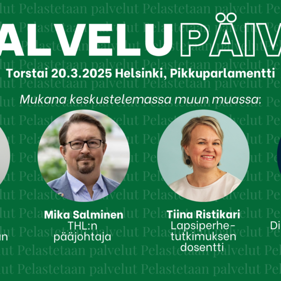PELASTETAAN PALVELUT – Tervetuloa Keskustan eduskuntaryhmän Palvelupäivään 20.3.2025