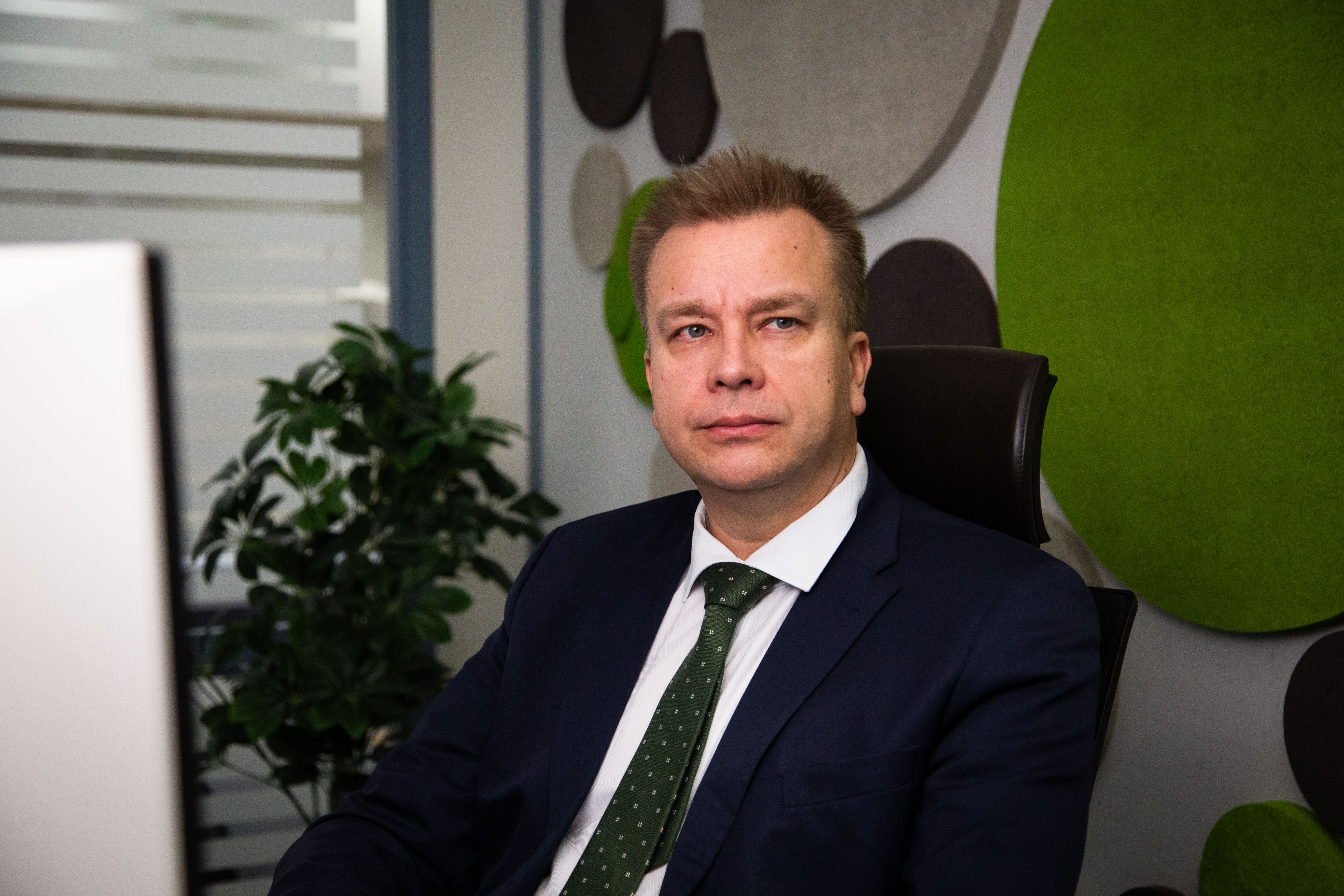 Keskustan puheenjohtaja Antti Kaikkonen