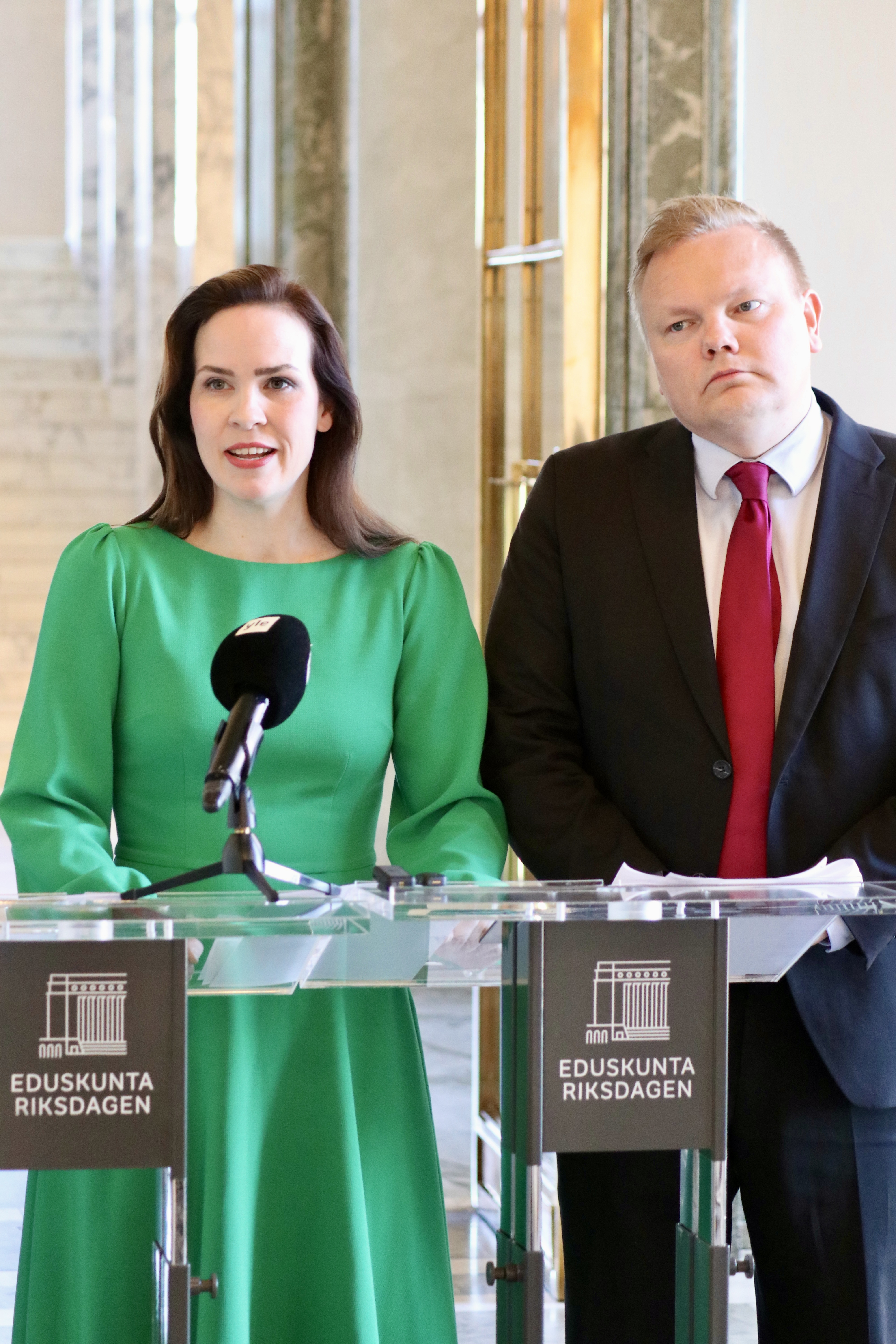 Hilkka Kemppi ja Antti Kurvinen