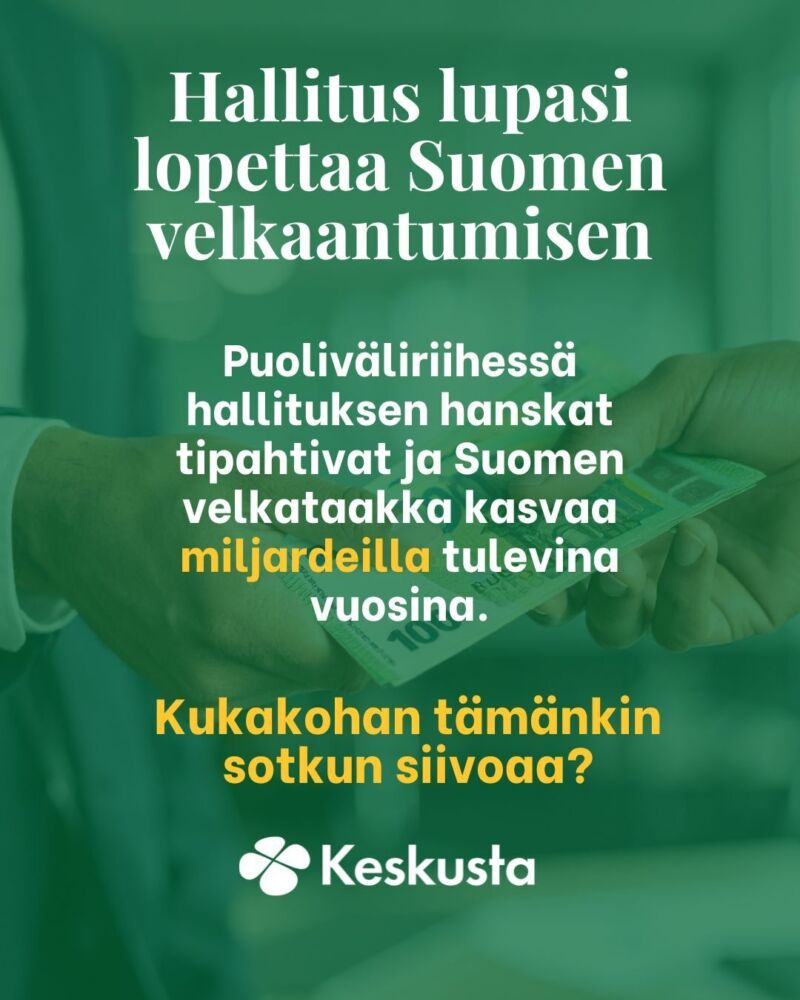 Image for the Tweet beginning: Suomi ajelehtii ja on korviaan